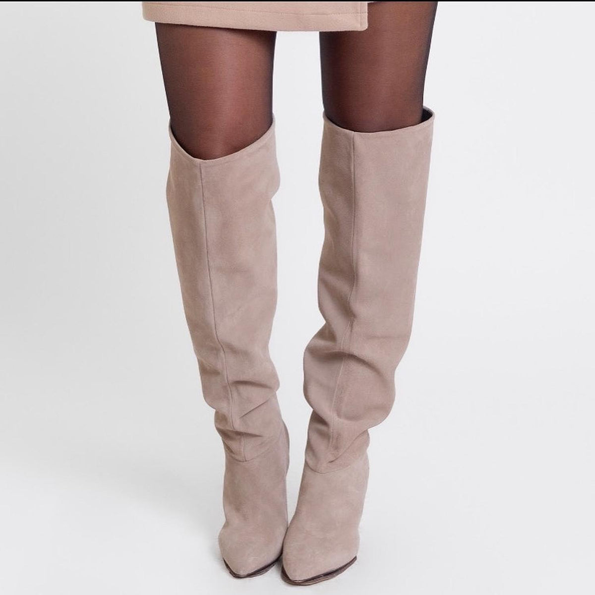 Botas Altas Bucaneras Cafe Botas Largas Botas Cafe Con Chiporro