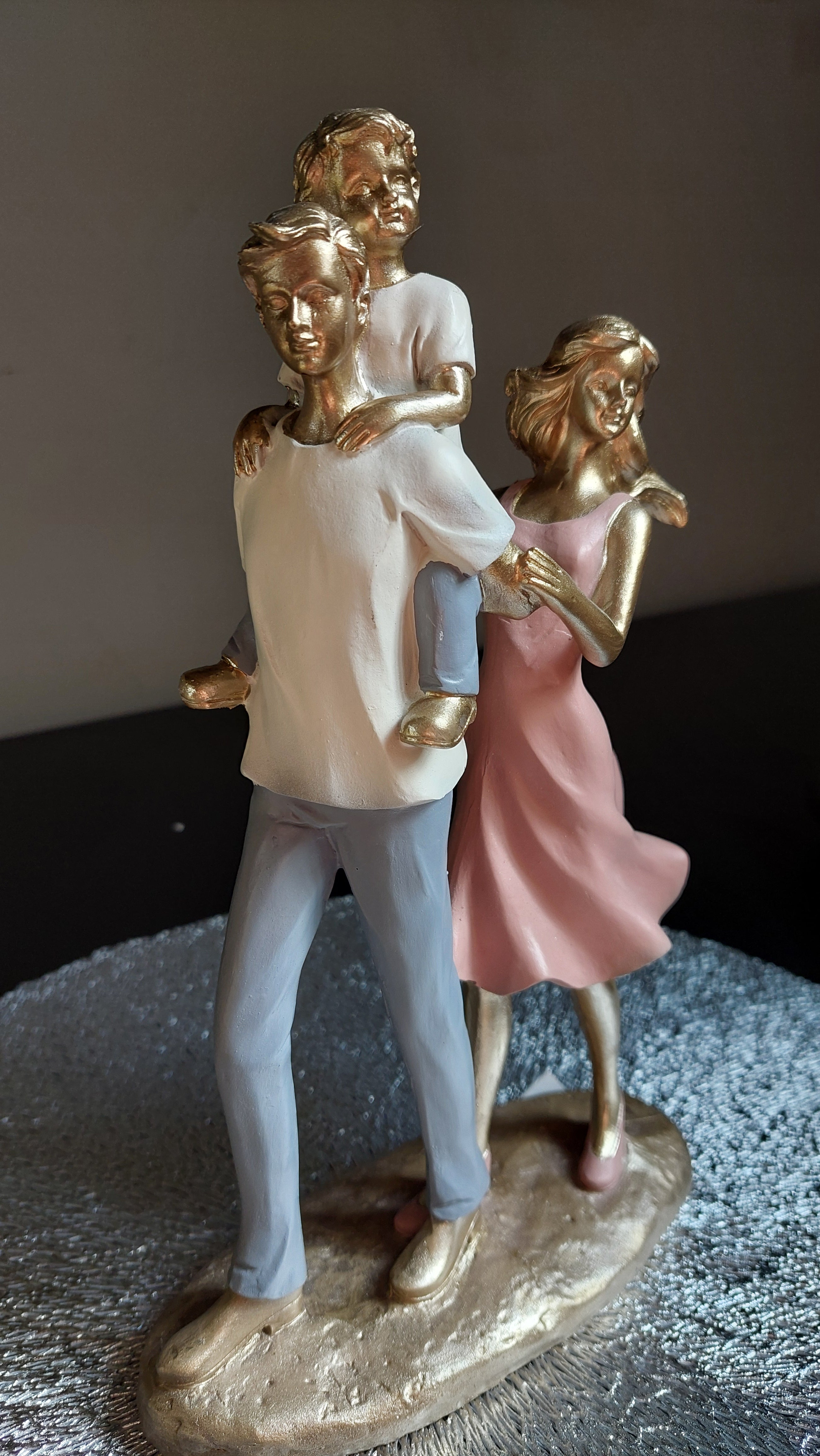 Adorno Escultura Familia