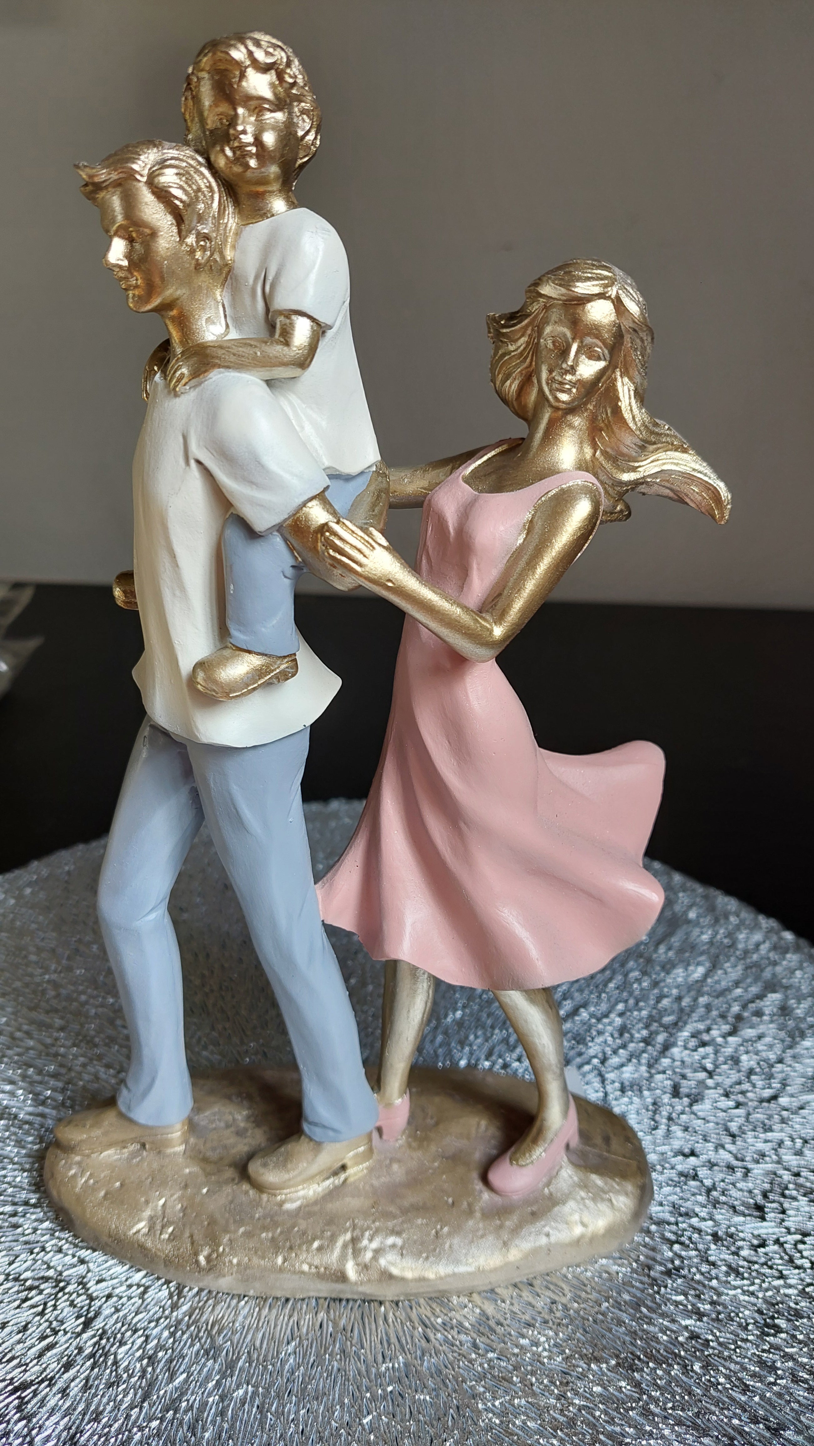 Adorno Escultura Familia