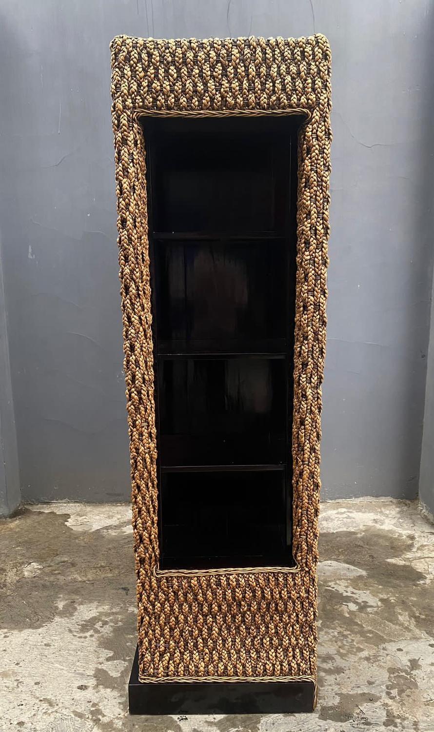 Vitrina Rattan Natural