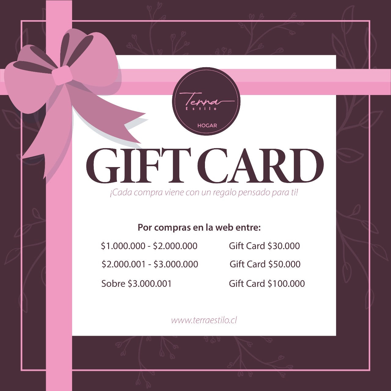 Terraestilo Gift Card
