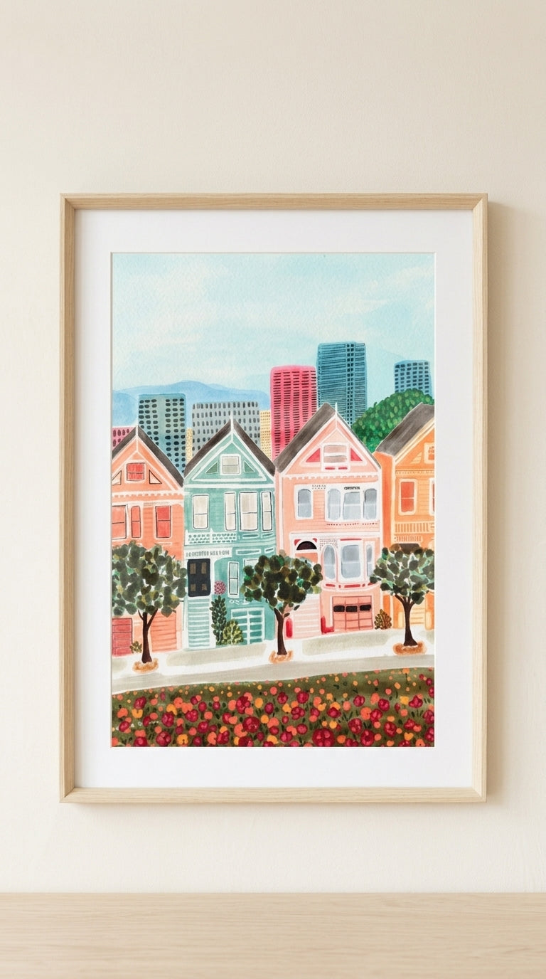 Set de 3 Cuadro decorativos Ciudades del Mundo
