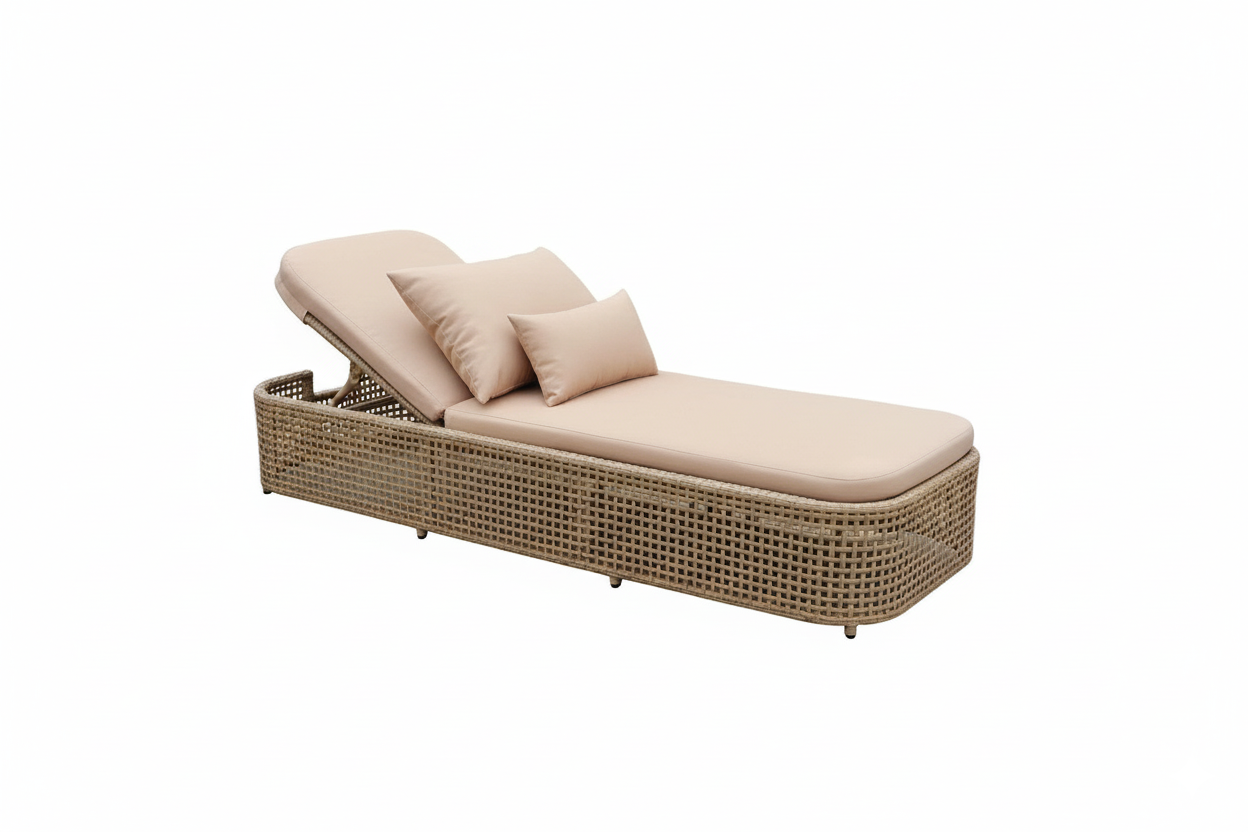 Reposeras Bali Ratán Polivinílico