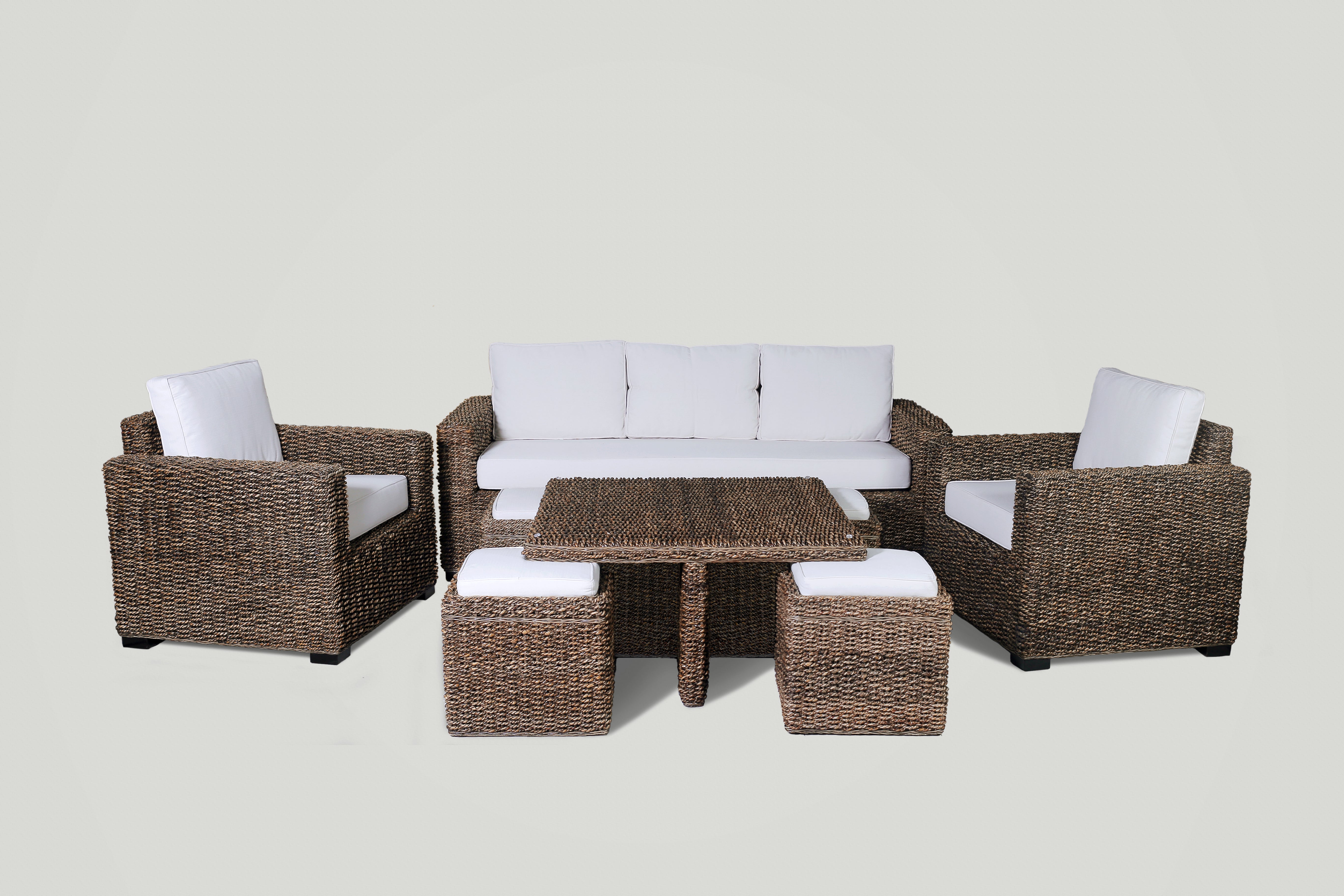 Juego de Terraza Kuta 4 Cuerpos Bananna (Reserva).