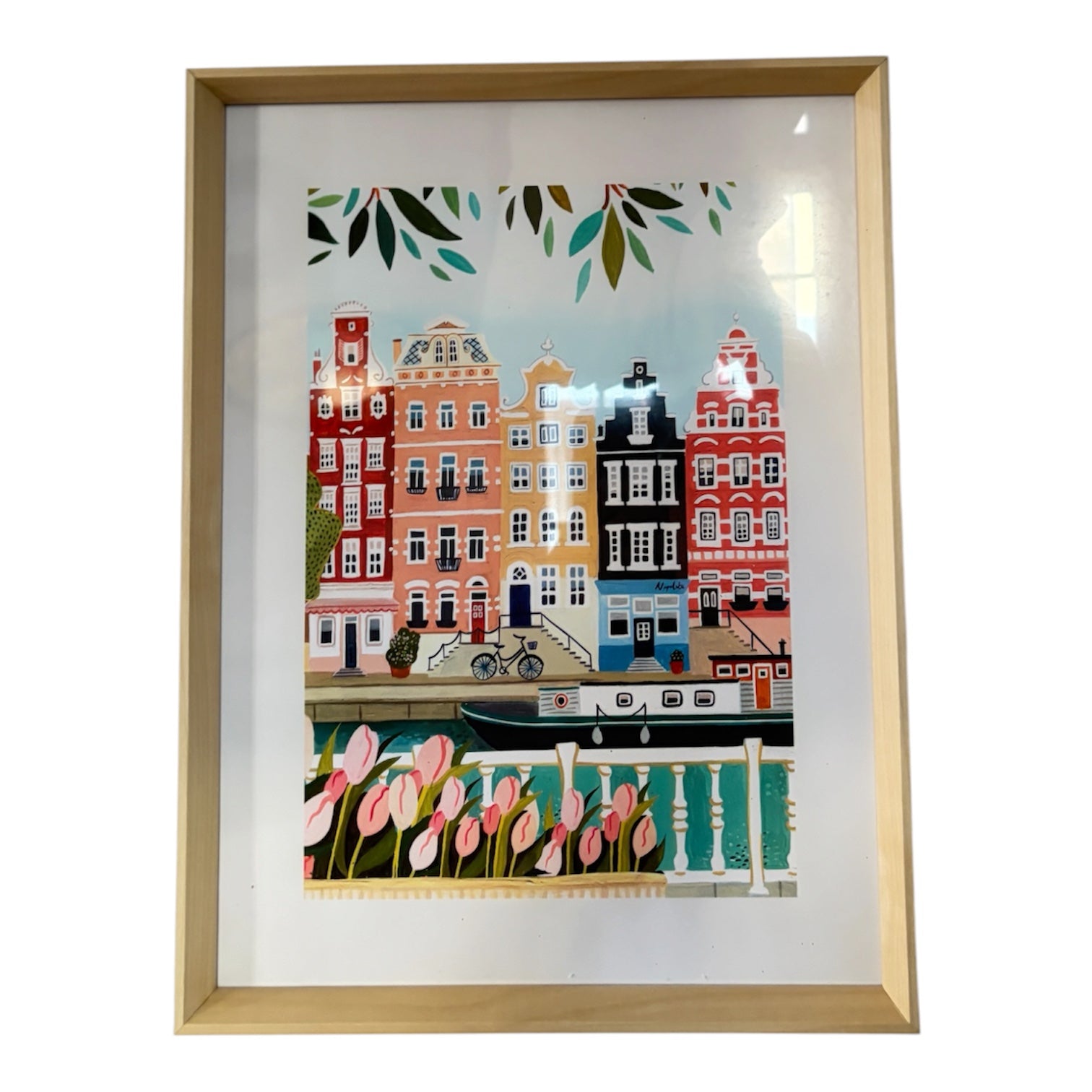 Cuadro Decorativo Pintoresco  Amsterdam