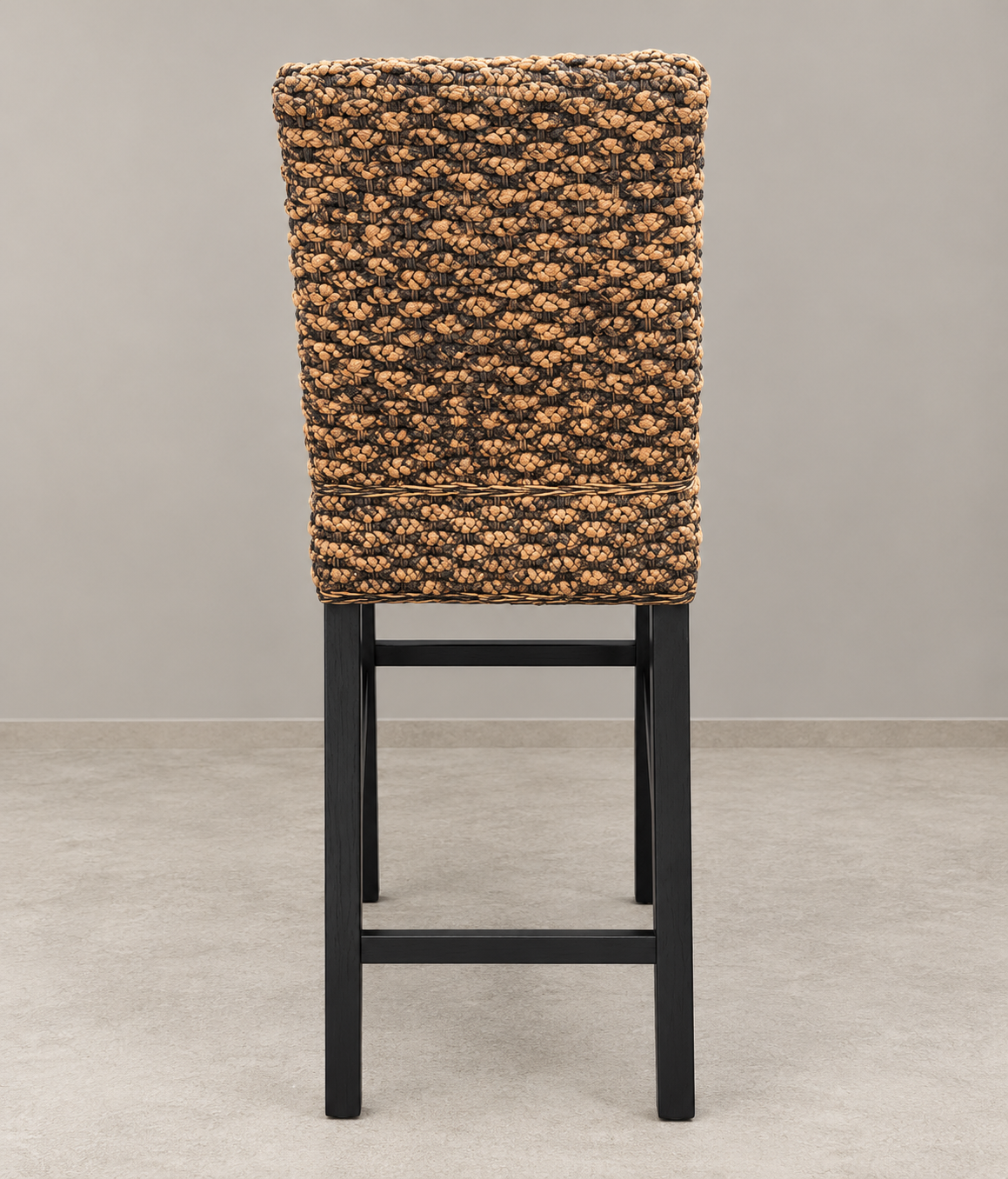 Silla Taburete de Bar Rattan Natural Larisa