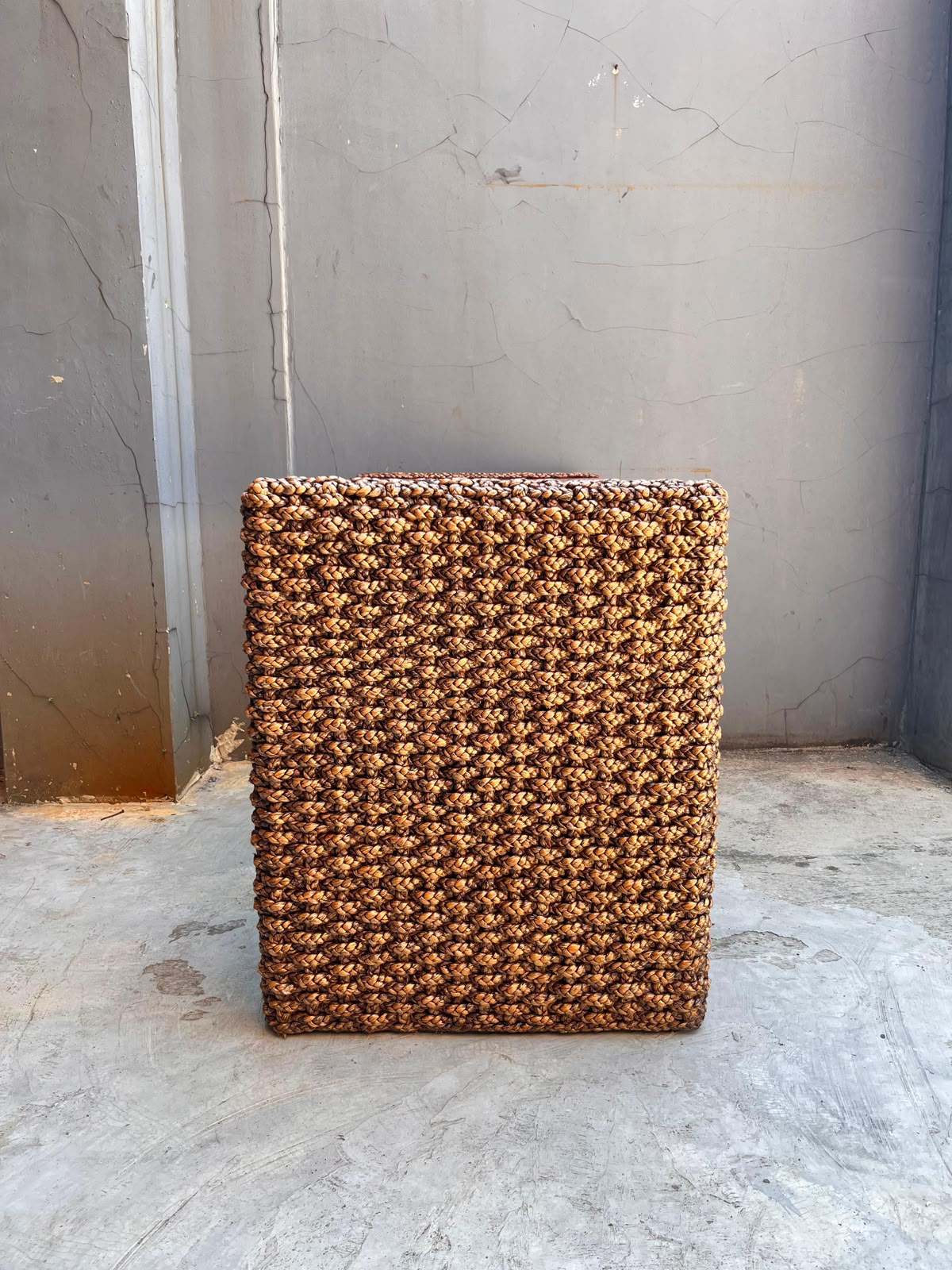 Mesa de Arrimo Rattan Natural