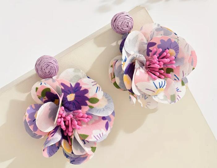 Aros Flor Multicolor