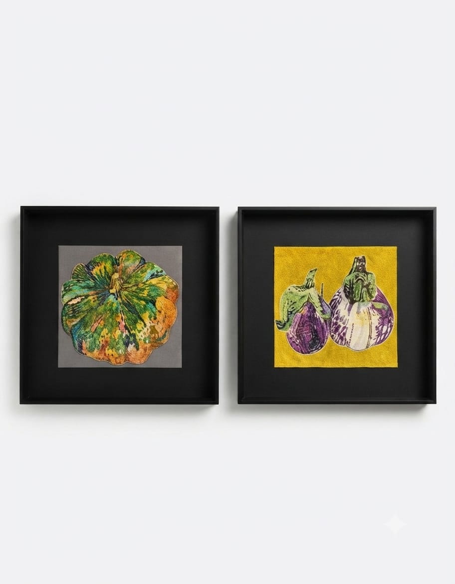 Set de 2 Cuadros Verdura