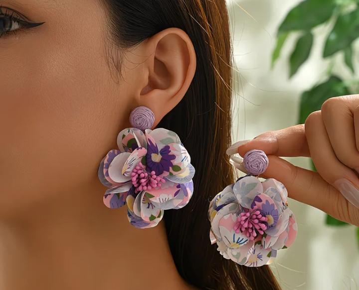 Aros Flor Multicolor